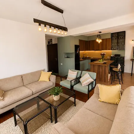 Апартаменты Center With Free Parking 300mbps Mountain View Sony Appartments #1 Скопье